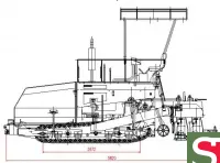 Асфальтоукладчик гусеничный ARAN LT45A