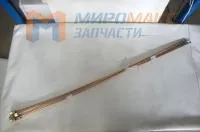 Трубка тормозная медная, под гайки 14 мм, L=101 cm